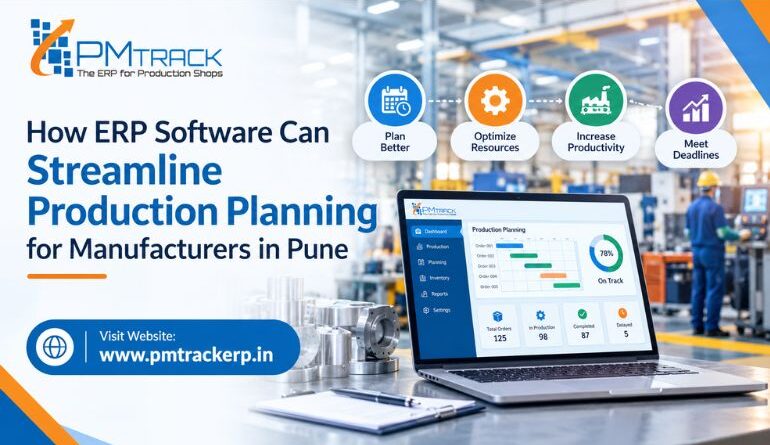 How ERP Software Can Streamline Production Planning for Manufacturers in Pune